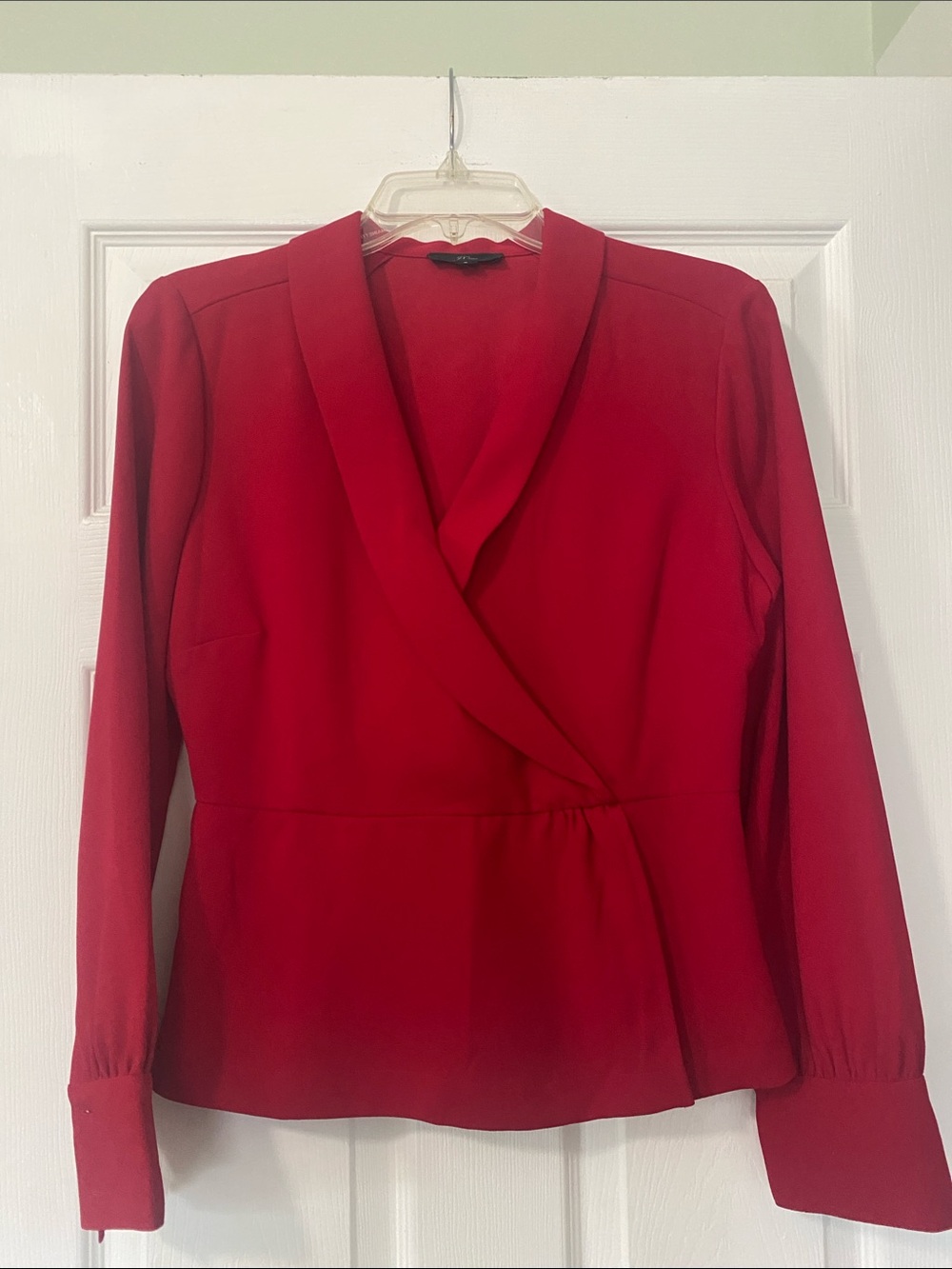 J. Crew Bright Red Women's Top
